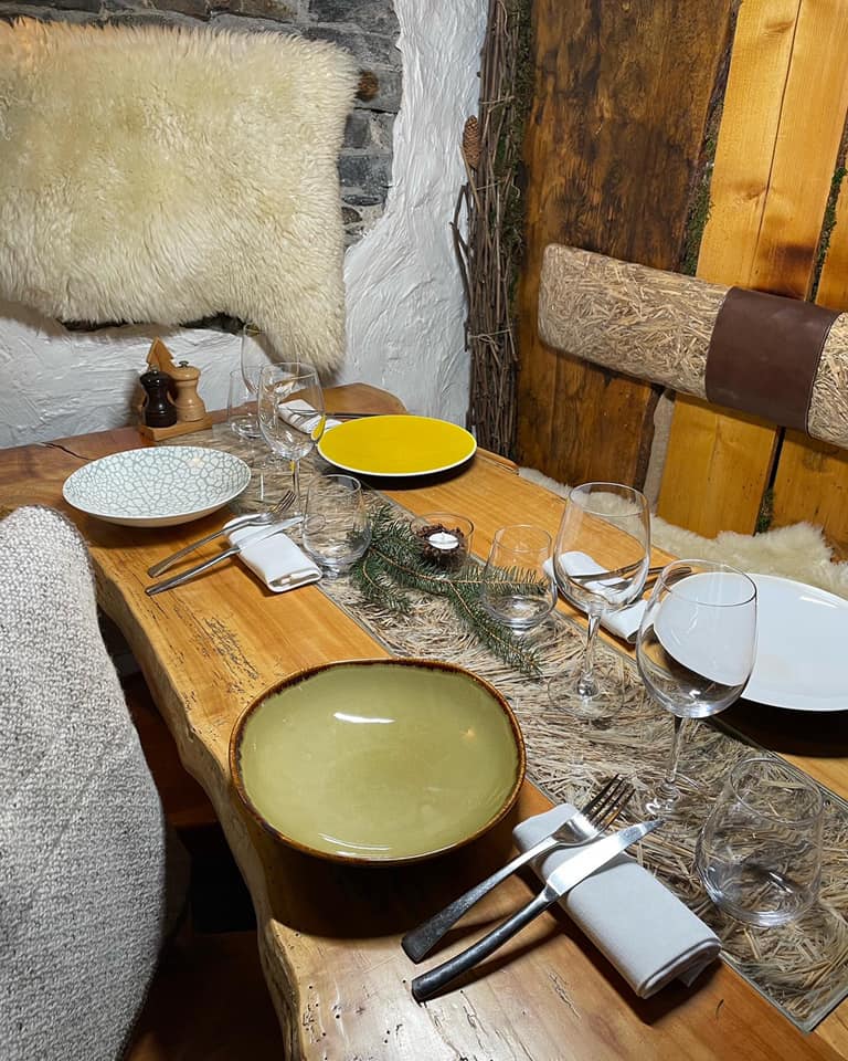 Assiette en salle