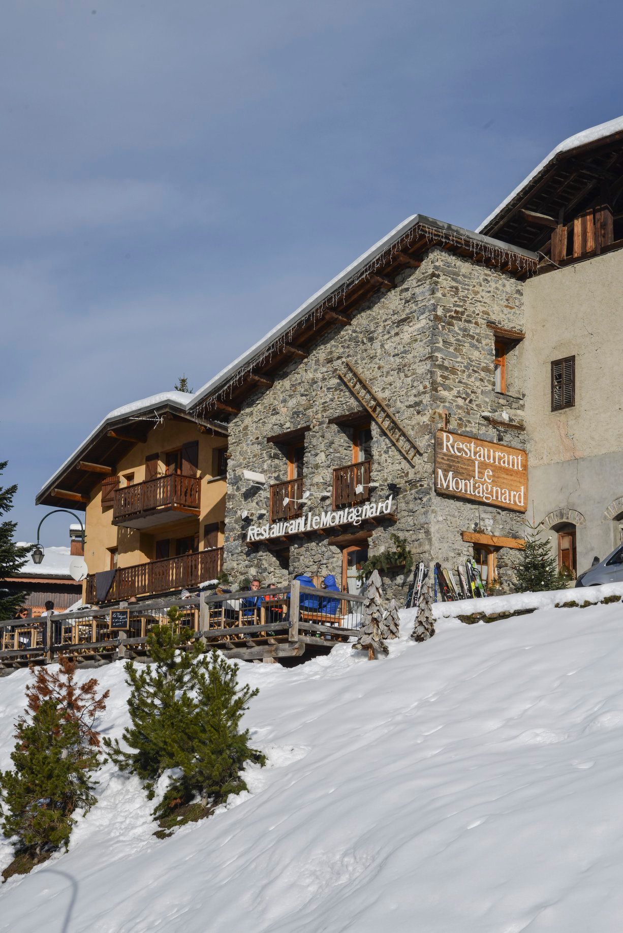 Le Montagnard vue façade
