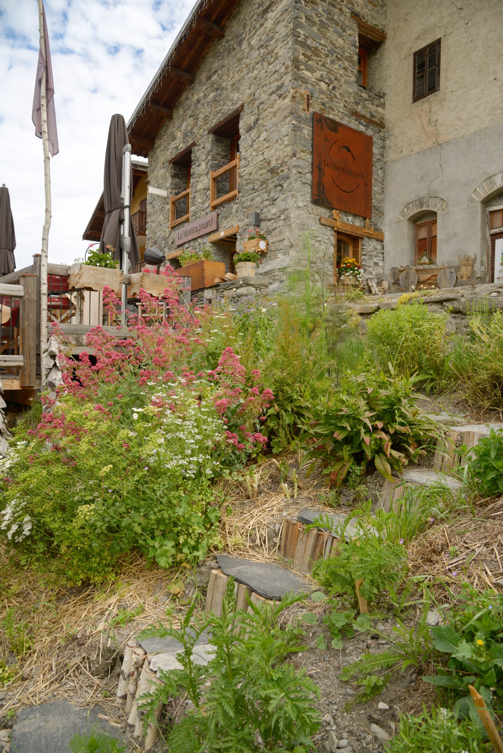 Notre jardin en plein coeur de Saint-Martin-de-Belleville !